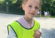 Wyjście przedszkolaków na lody naturalne