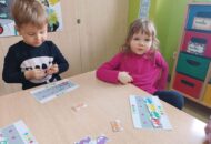 Zabawy edukacyjne w grupie Rybek