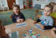 Zabawy edukacyjne w grupie Rybek