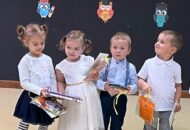 Pasowanie na przedszkolaka – dzieci z grupy Łowcy przygód