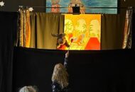 Przedstawienie Teatru Wszędobylskiego „Papuga króla”