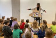 Przedszkolaki w Bibliotece Miejskiej w Luboniu
