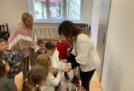 Przedszkolaki w Bibliotece Miejskiej w Luboniu