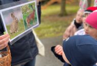 Przedszkolaki w Ogrodzie Botanicznym